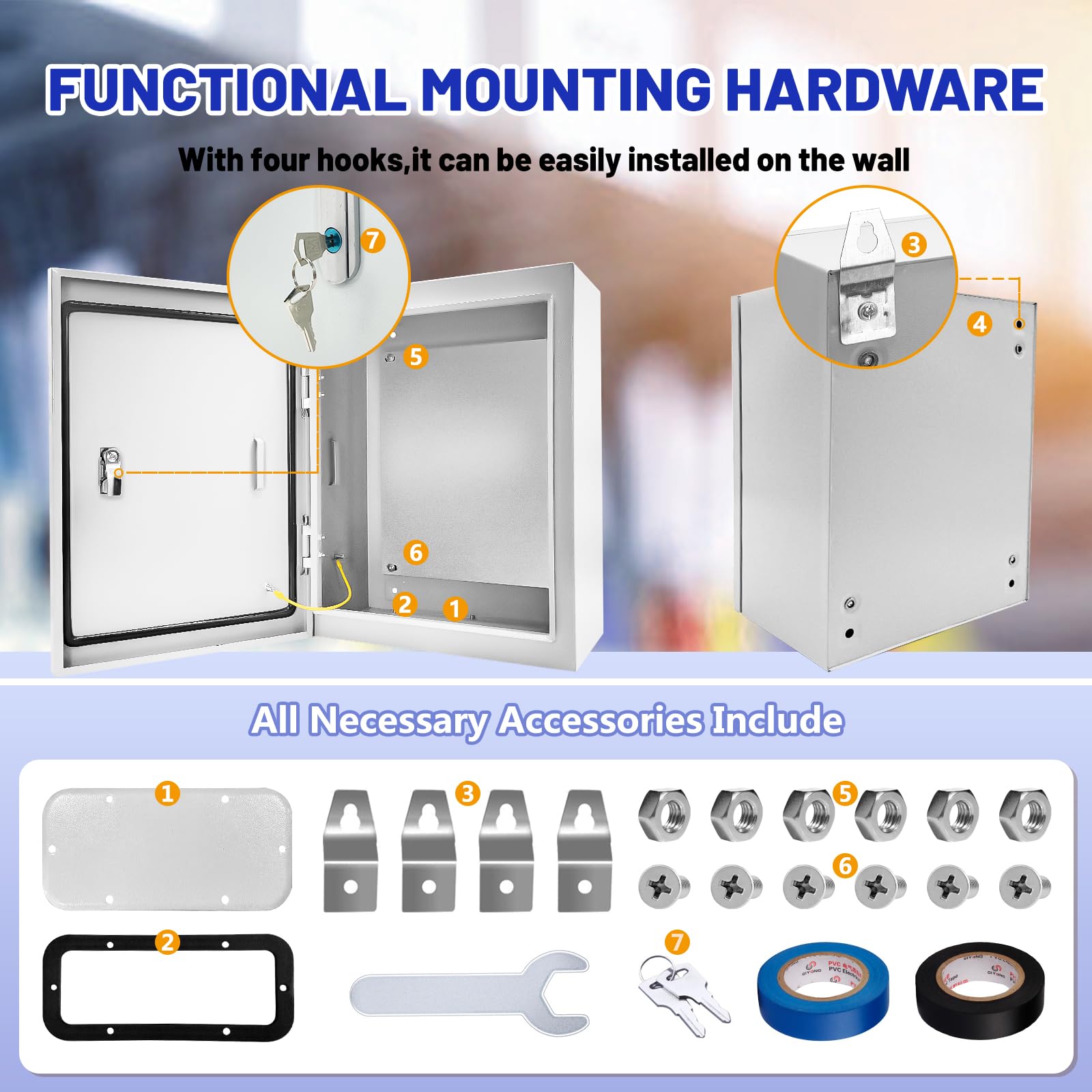 Waterproof Electrical Box - NEMA 4X IP66 -5