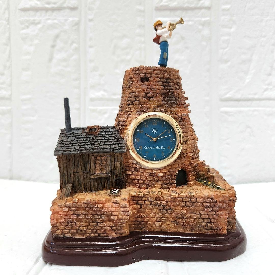 Amazon.co.jp: 天空の城ラピユタ ラピユタ パズーの家 ジオラマ置時計
