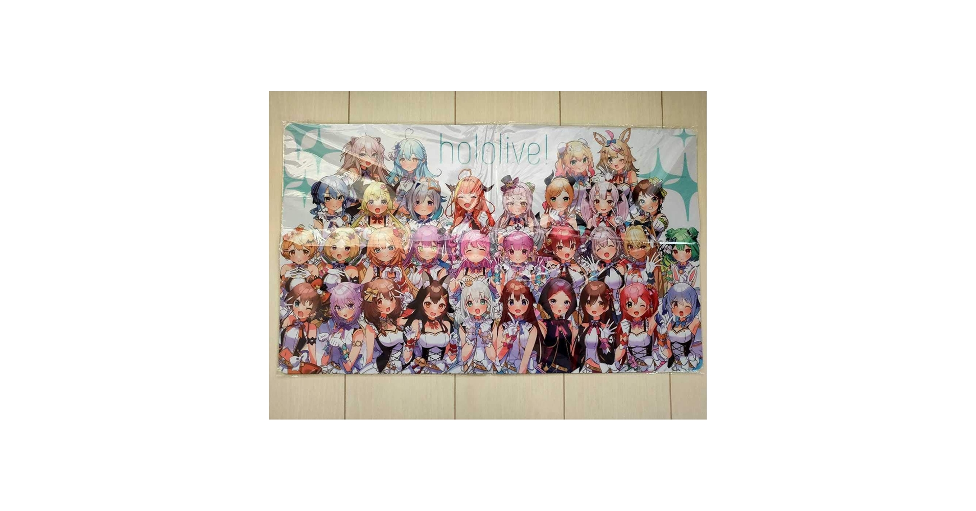 Amazon.co.jp: ホロライブ 全員集合 アイドル衣装 プレイマット