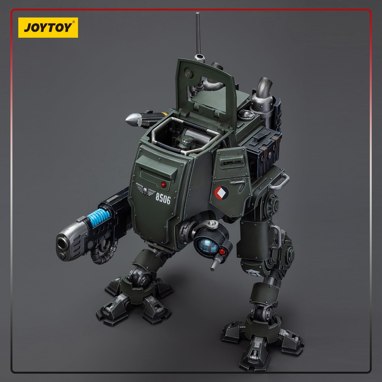 JOYTOY Warhammer 40k Astra Militarum, JT8940 Astra Militarum Cadian Armoured Sentinel 1/18 Action figure Collect Model Kits - Image 4