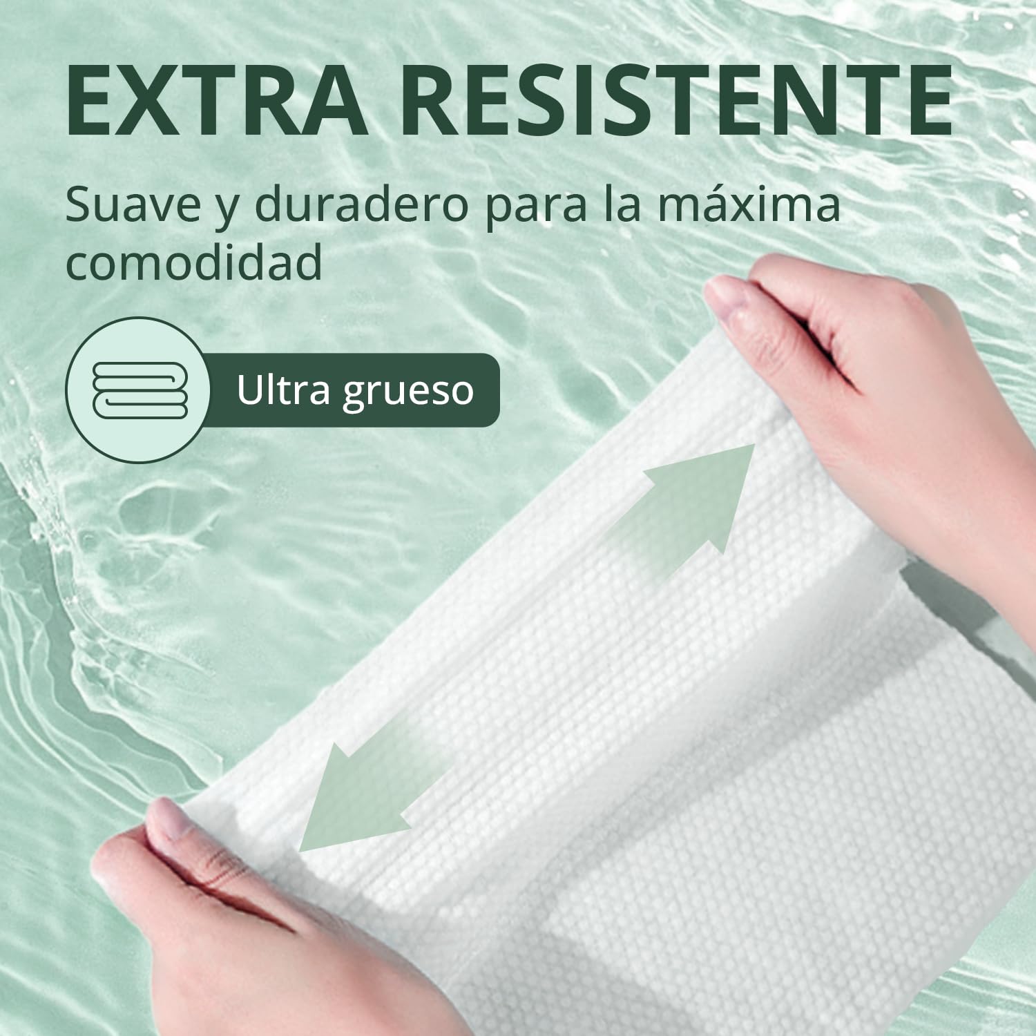 WhyWorry XL Toallitas Húmedas para Adultos sin Perfume, Extra Grandes 20x30 cm Toallitas con Aloe & Vitamina E para Incontinencia y limpieza Corporal, 99% Agua Pura & sin Alcohol, 220 Unidades