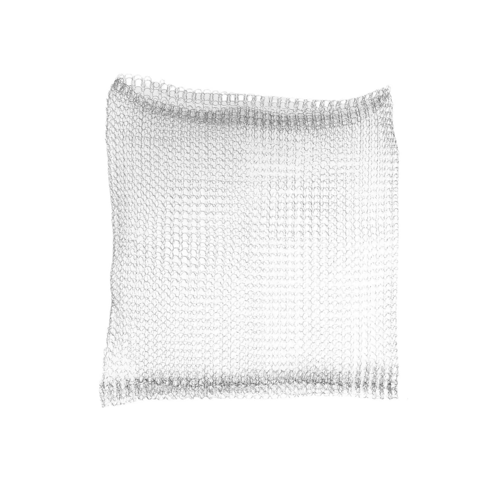 ZNJAMN 5pcs Stainless Steel Garden Guard Net Basket Plant Root Wire Mesh Bags Gopher Vole Protection Bag Vegetable Flower Bulbs Cage for Plant Roots(25x23cm)