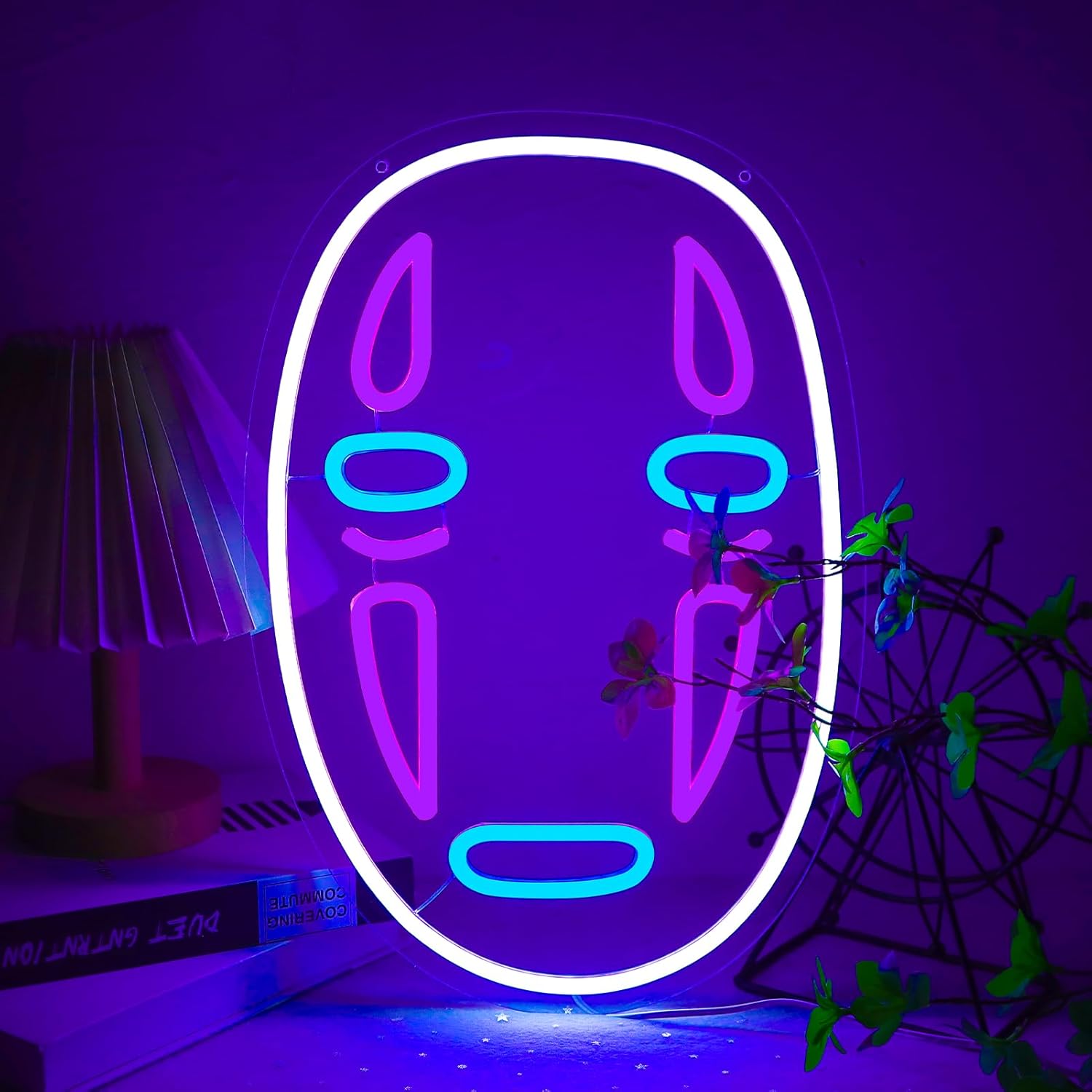 Anime Neon Sign，LED Neon Light Up Sign for Wall Art Decor，Gifts for Teen Boys、Teenage Girls、Game Player