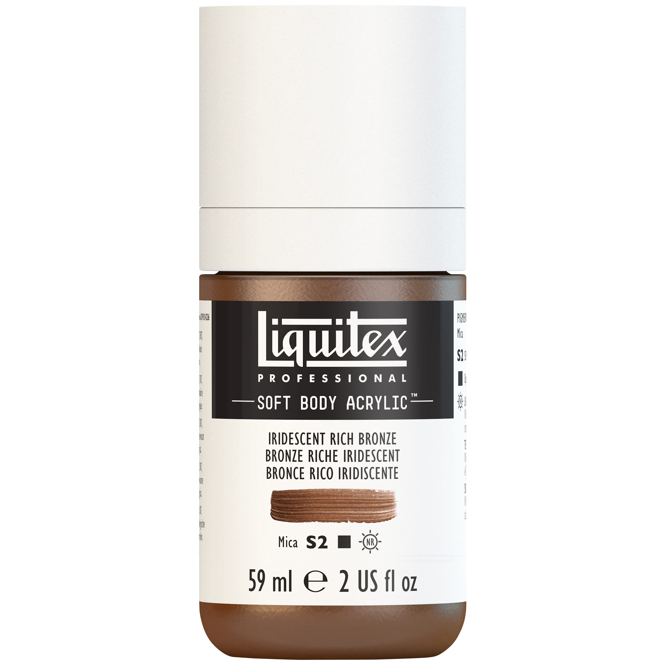 Liquitex Acrylic Paint, Iridescent Rich Bronze, 59 ml (Pack of 1)