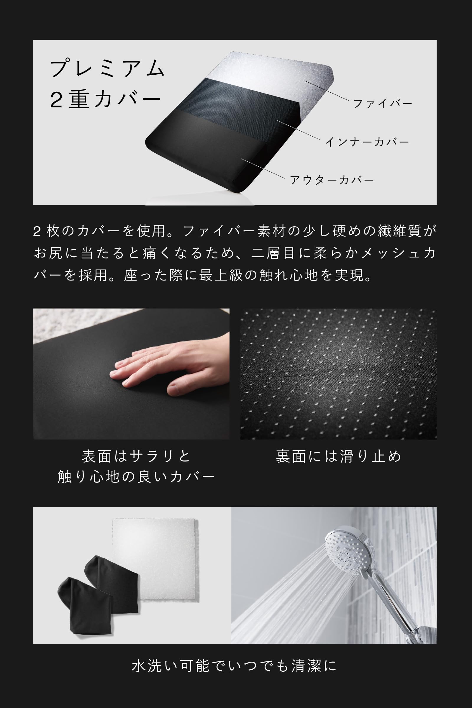 ZABUSHION ザブション クッション 座布団 Amazon｜ZABUSHION ザブション 椅子クッション クッション