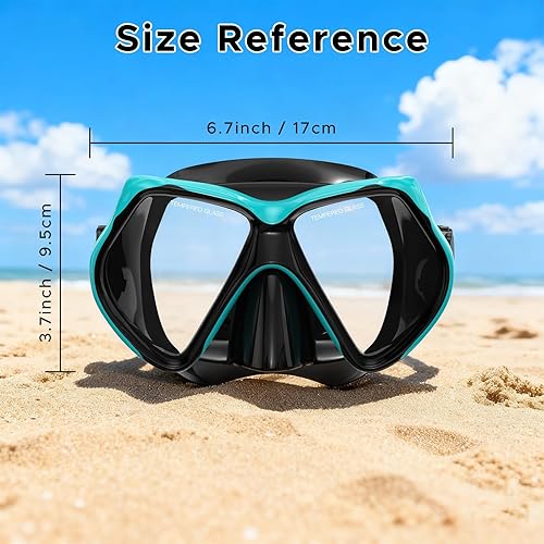 Miniatura 2 de Máscara de buceo Anti-niebla Natación Snorkel máscara para adultos Buceo Natación Snorkel Gafas