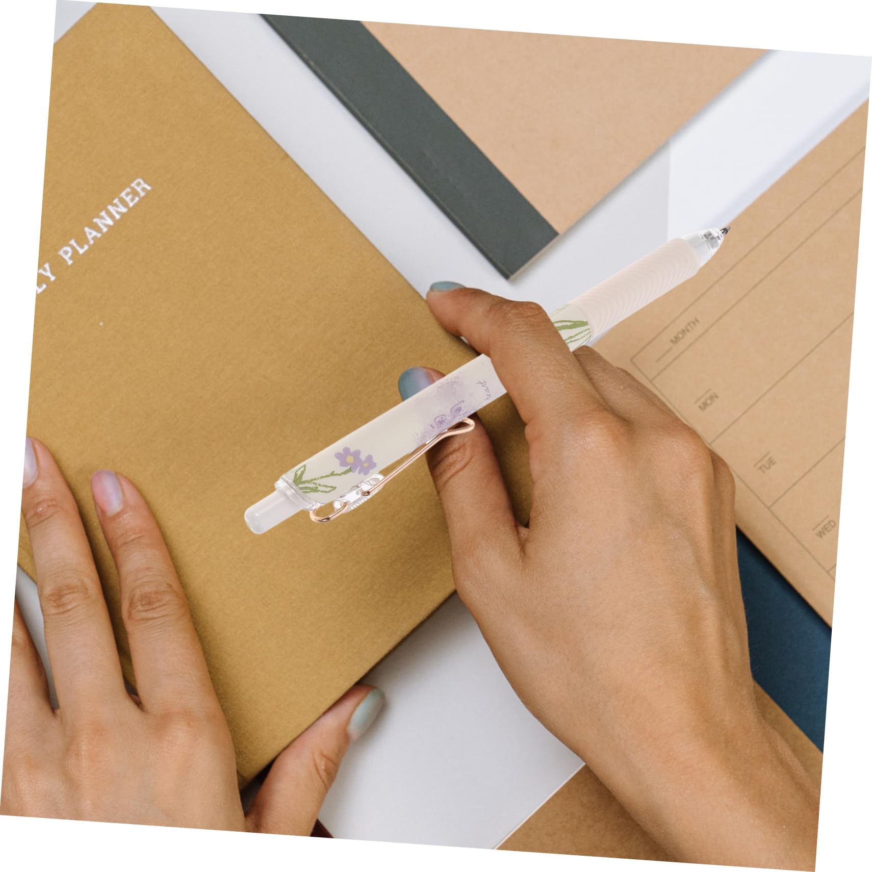 VILLCASE 5 Sätze Gel Stift Farbige Stifte Kunststifte Für Erwachsene Pastell Multipack Gelstift Drücken Student Gelstift Büro Einfacher Gel-nachfüllung 4 Stück * 5