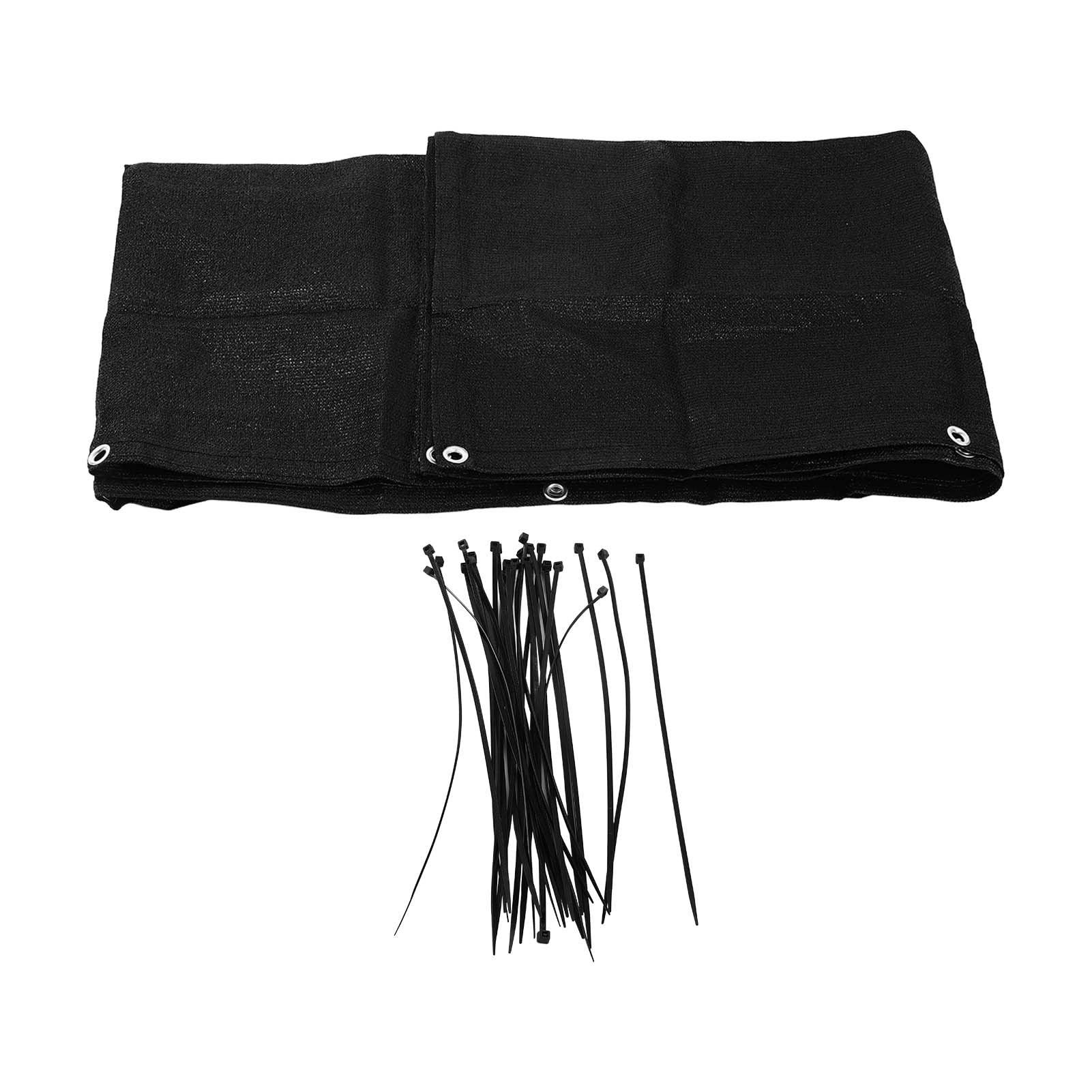 Filet noir de barrière d'ombre en maille HDPE de haute qualité 3x0.9m anti-UV pour porche