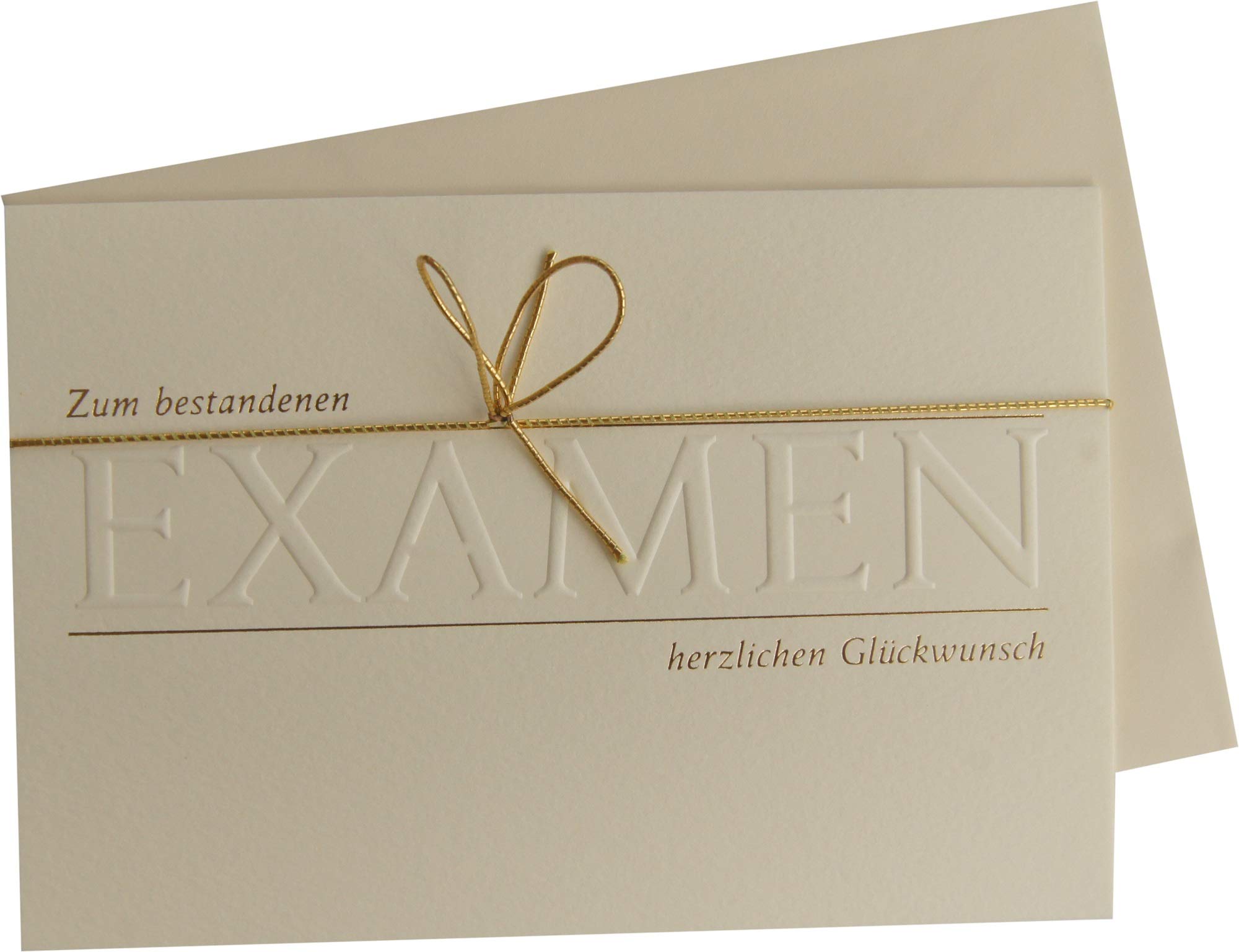 bsb Greeting Card Congratulations Card for Passing Exams - Beige Envelope