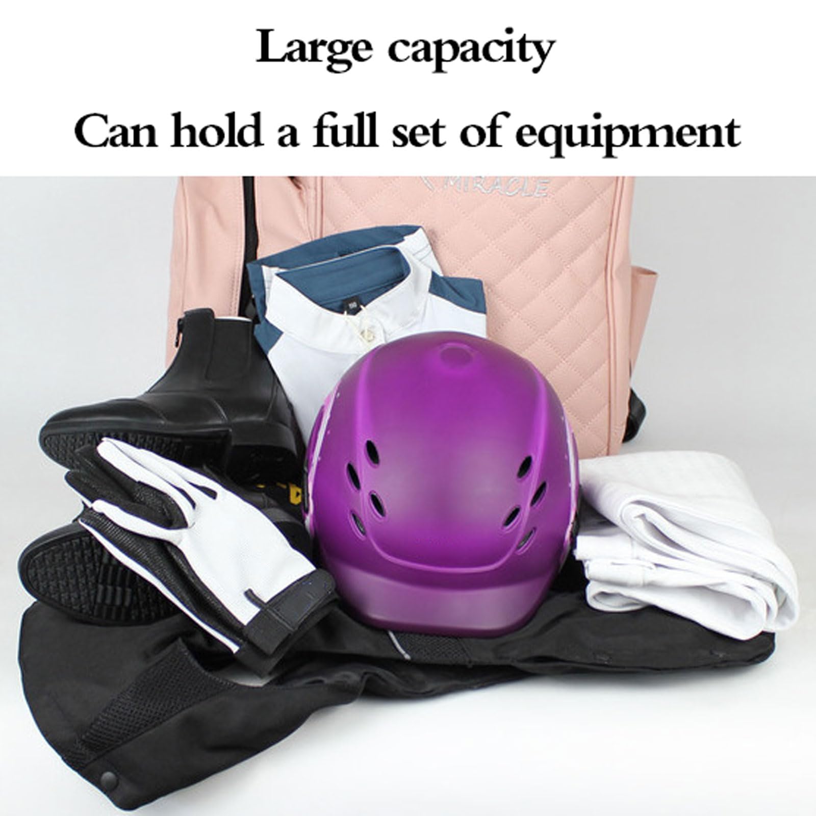 Bolsa Ecuestre para Botas,Funda para Botas Altas,Bolsa De EquitacióN para Zapatos,Larga Vida úTil,Viene con Mango,ProteccióN del Equipo Ecuestre,Adecuado para Deportes Ecuestres