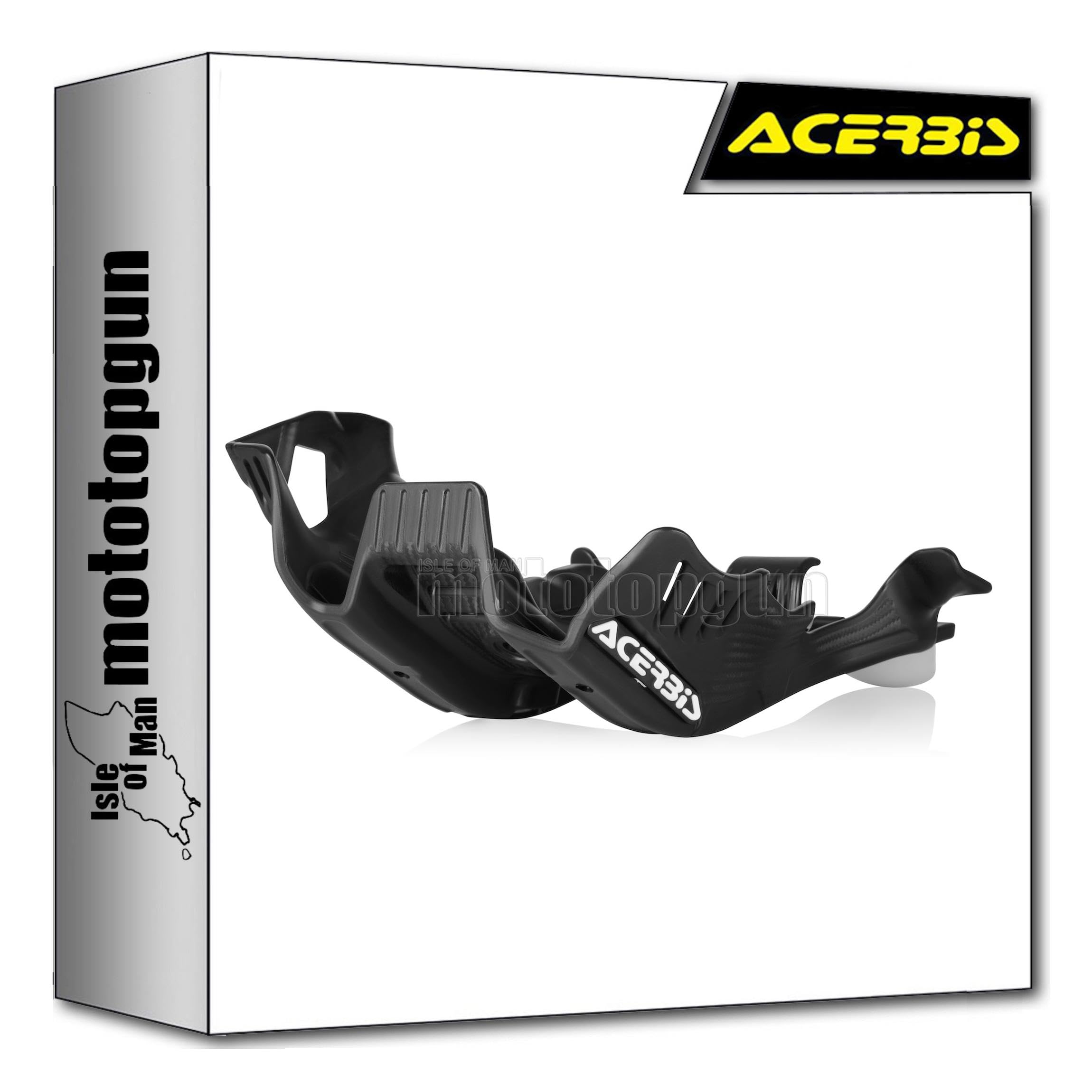acerbis 0024022.315 sottomotore nero bianco compatibile con gas gas ec 250 2021 2022 2023 mototopgun