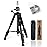 QISHI YUHUA Wig Stand Tripod with Non-Slip Base Adjustable Mannequin Head Stand with Hook Heavy Duty Manikin Head Tripod