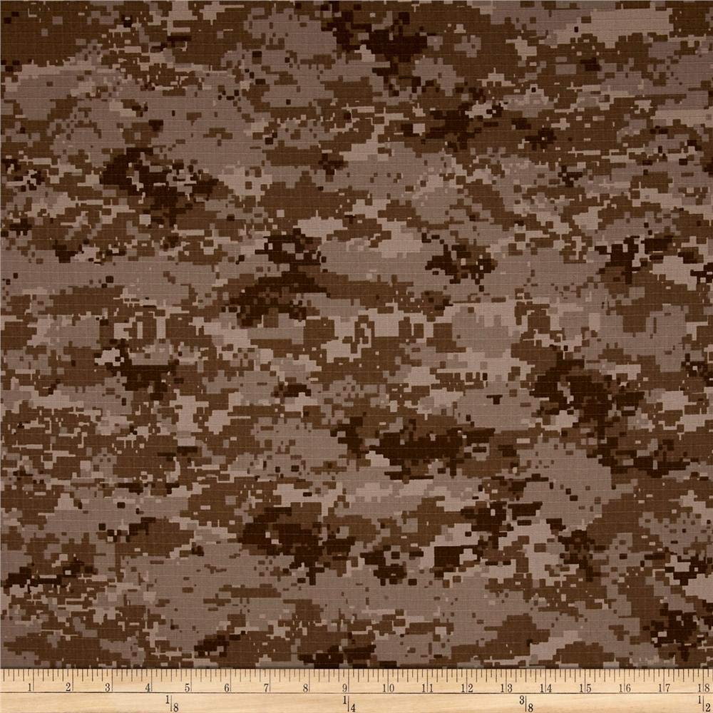 Buy Cotton Ripstop Desert Camo, Fabric by the Yard Online at