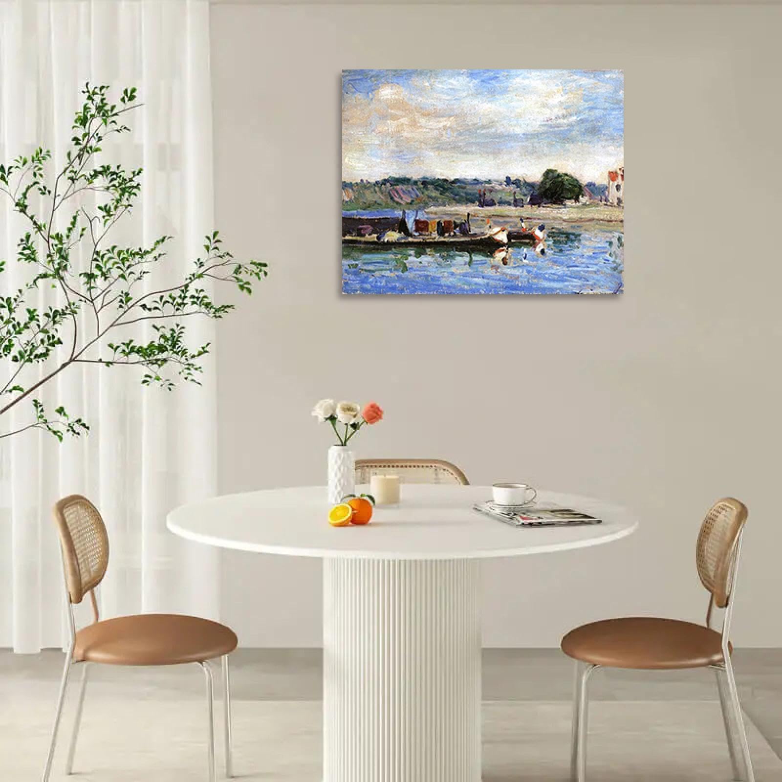 Amazon.co.jp: 有名な絵画のウォールアート。リビング ルームの装飾の
