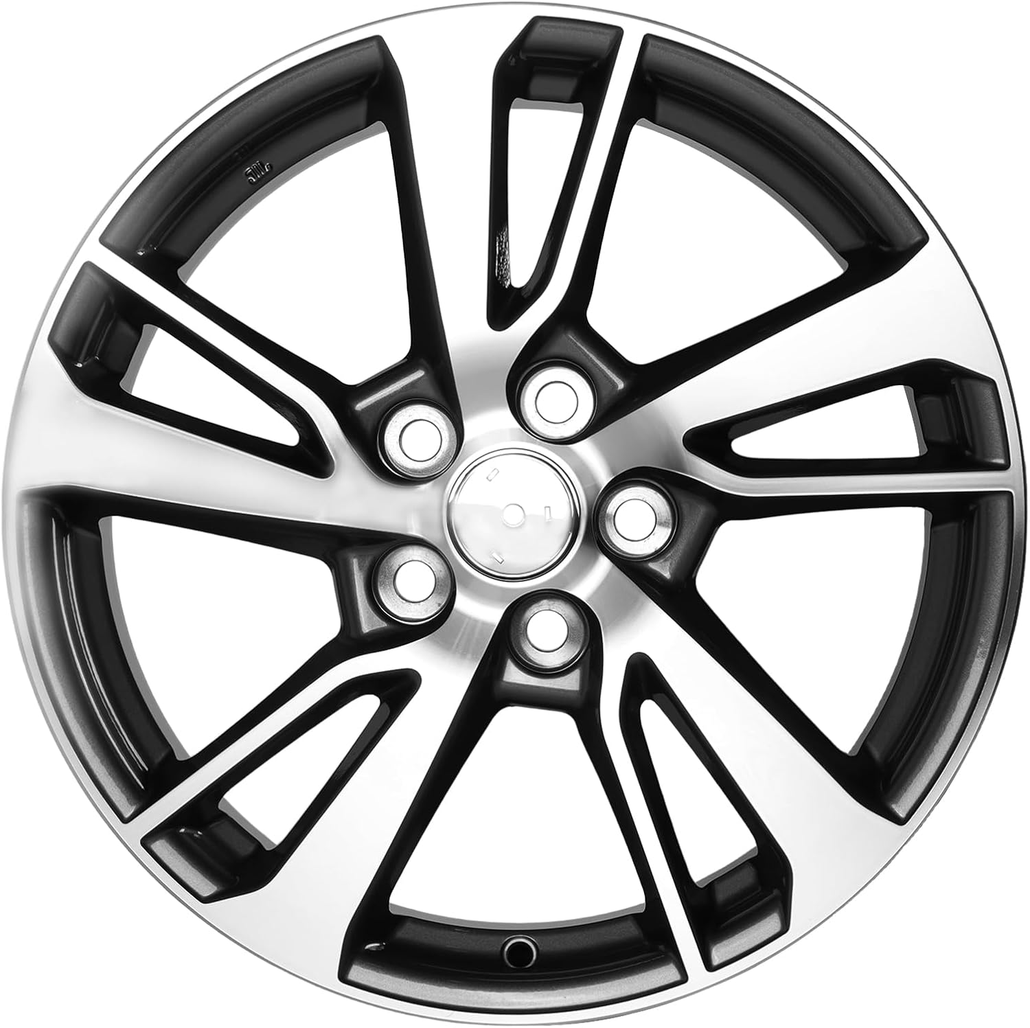 New Single 17x7 inch 17 Inch 17x7" Premium Aluminum Alloy Wheel Rim Fits for Toyota Rav4 2016 2017 2018, OEM Design Replacement Rim, 42611-0R170