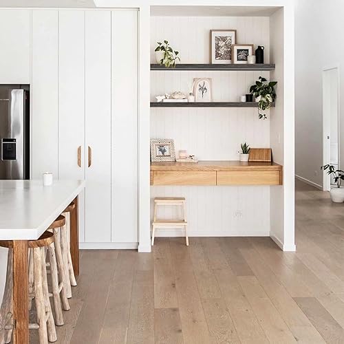 Vista 56 de QEEIG Estantes flotantes para pared de 23.6 pulgadas de largo, estante montado en la pared, baño, cocina, sala de estar, dormitorio, granja, B.