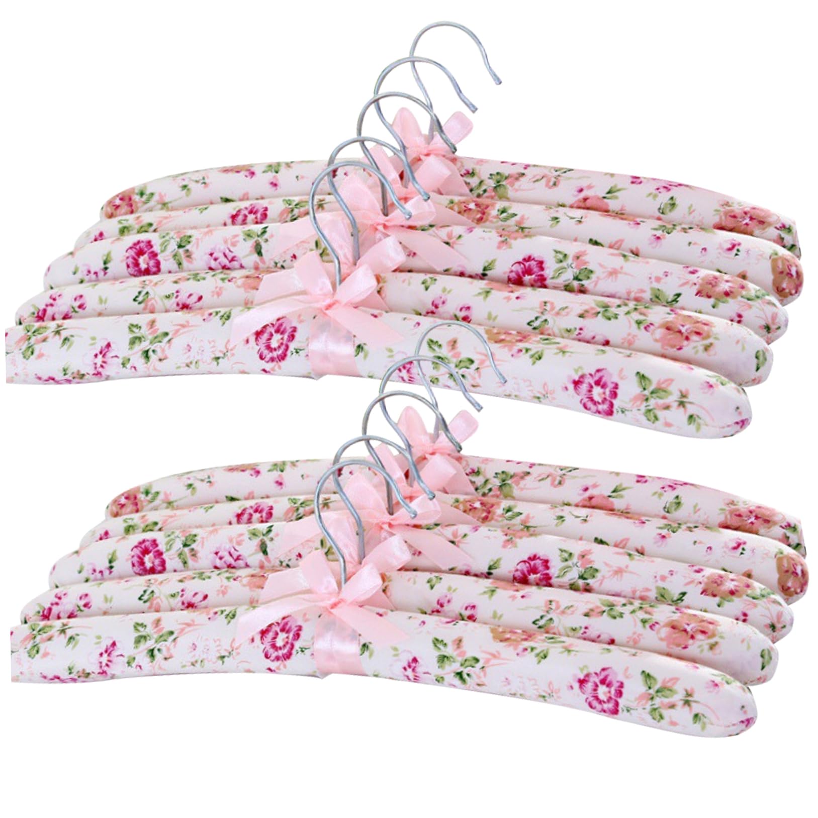 Padded Coat Hangers for Women Padded Coat Hangers for Women, 10PCS Padded Hangers 15 Inch Anti Slip Sweater Hangers No Shoulder Bump Thick Padded Clothes Hangers for Shirt Blouse Lingerie Purple