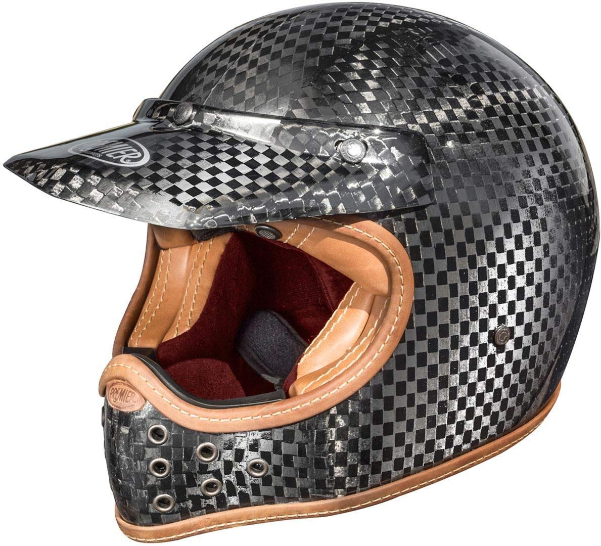 Trophy Helmet Casco Premier Trophy Carbon Motorradhelm Premier