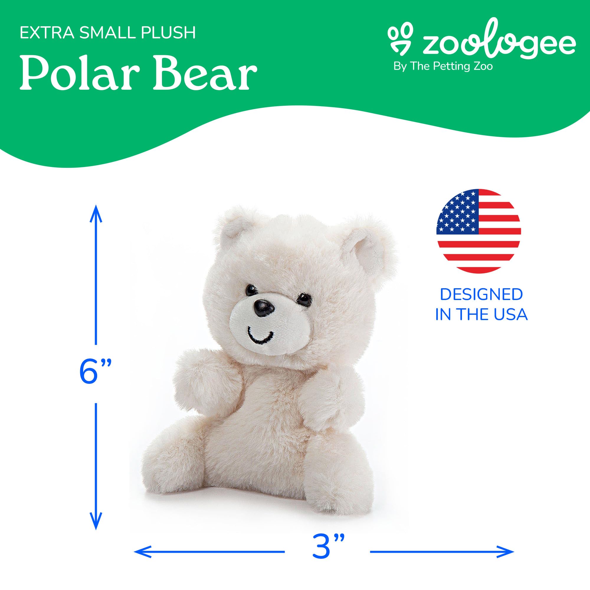 ぬいぐるみ Plush white bear Amazon.com: The Petting Zoo Polar Bear Stuffed Animal Plushie