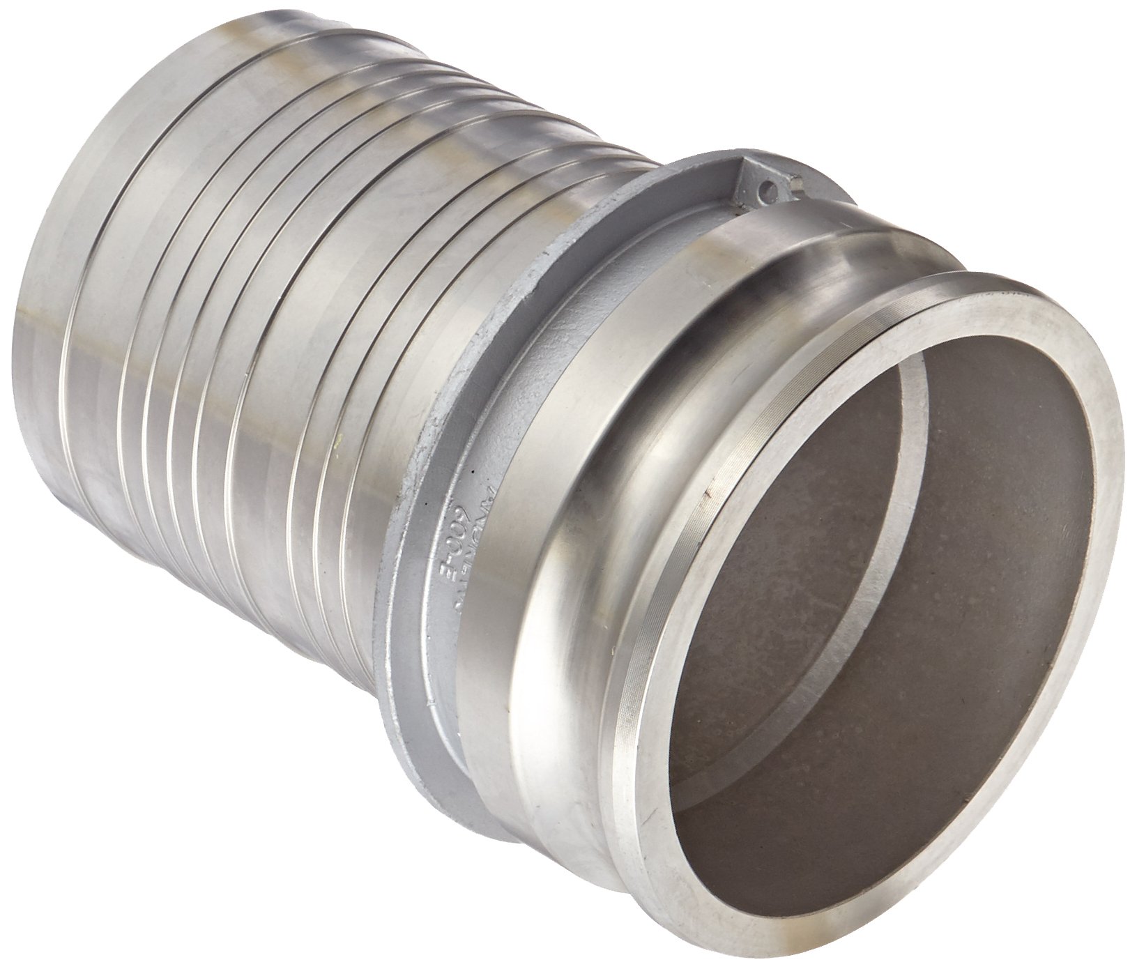 Dixon 600-E-SS Stainless Steel 316 Boss-Lock Type E Cam and Groove Hose Fitting, 6