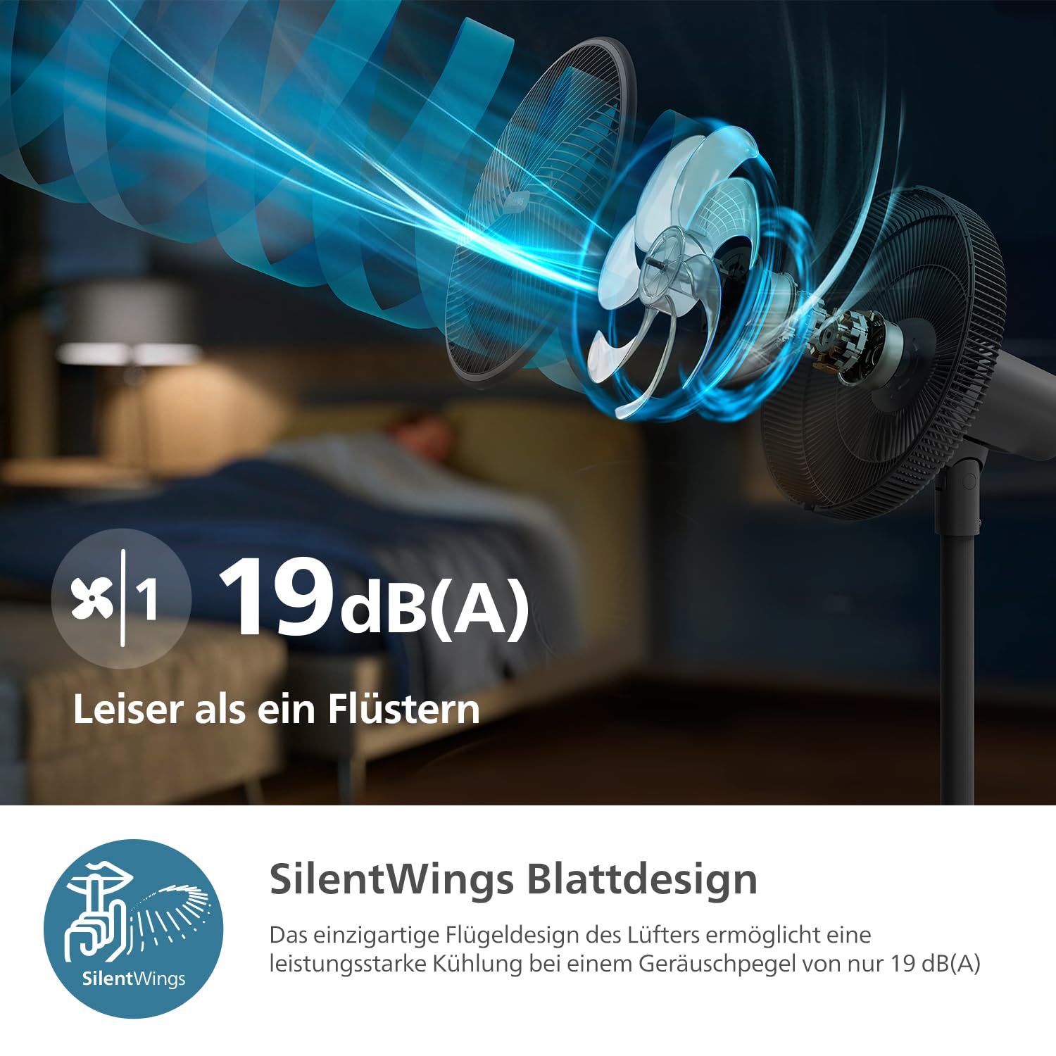 Philips Standventilator CX3550/01 Serie 3000 – Bild 5