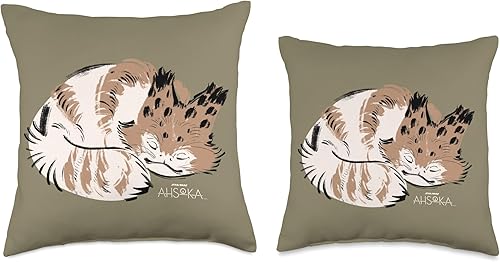 Miniatura 3 de Star Wars Almohada Sumi-e de Loth-Cat para dormir de Ahsoka Sabine Wren
