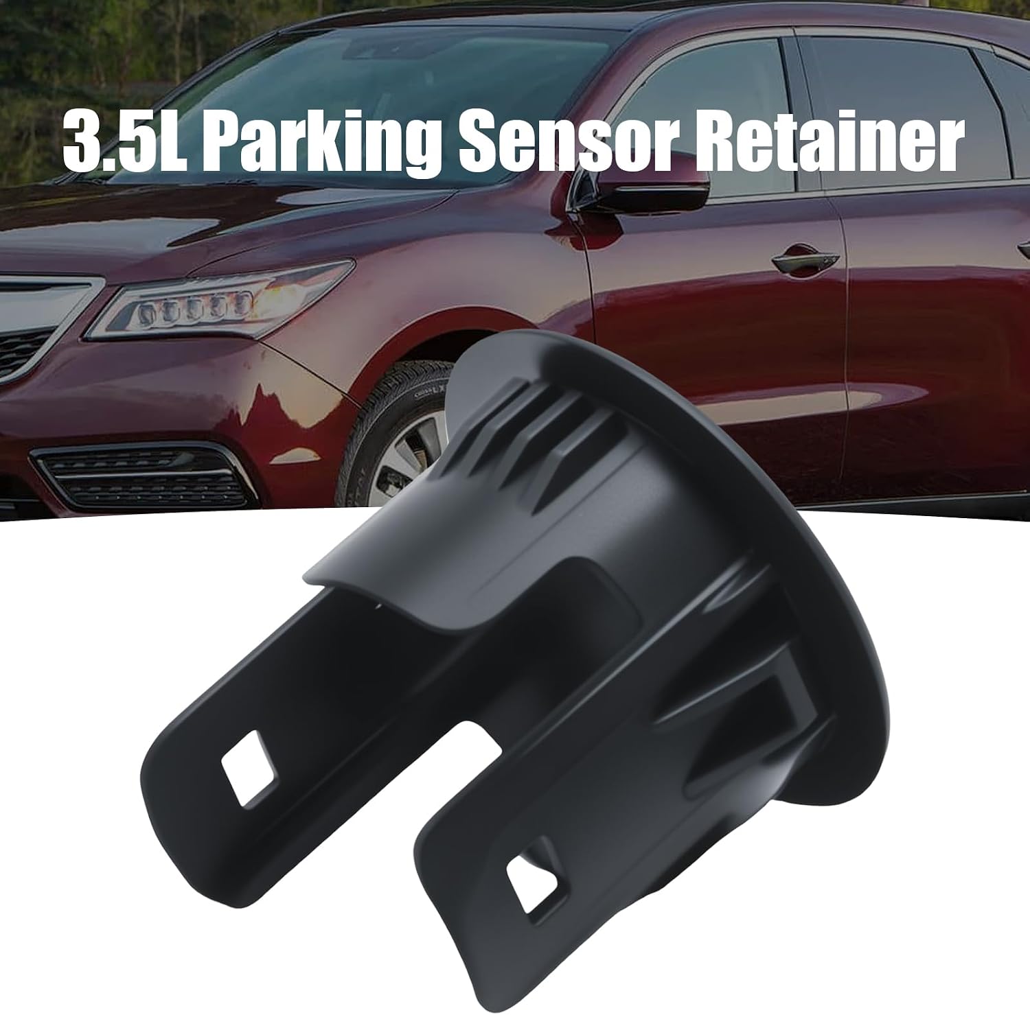 4Pcs 3.5L Parking Sensor Retainer, Replacement for Honda Acura MDX RLX 2014-2016, TLX 2015-2016, Fits Part Numbers 39681-TZ5-A01ZZ, 39681-TZ5-A01, 39681TZ5A01ZZ