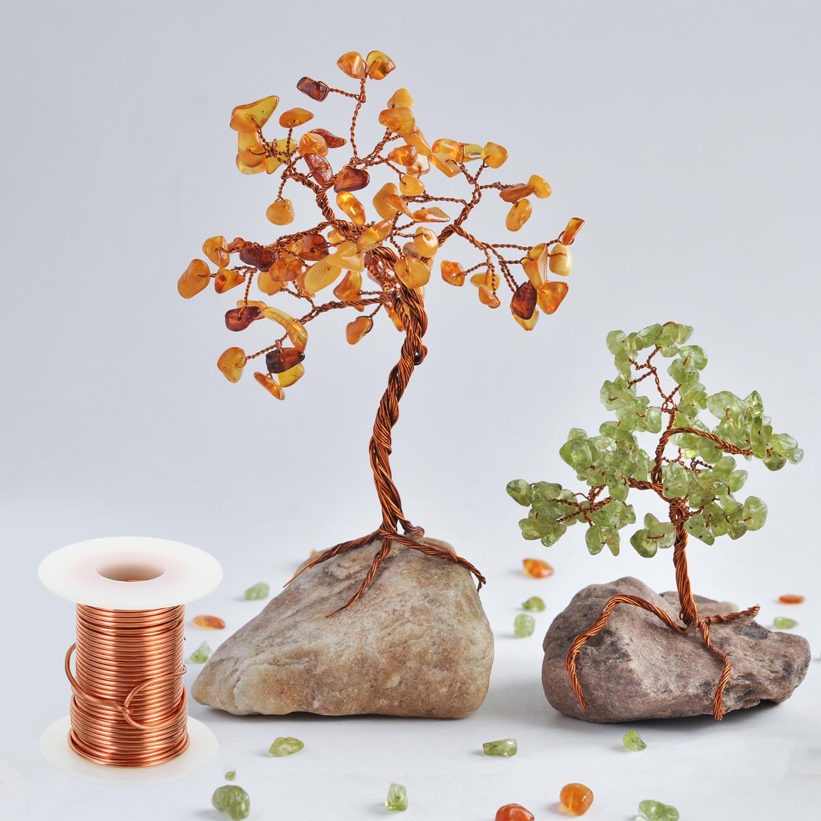 PATIKIL 99,9% Reiner Kupferdraht (0,6 Mm, 6 M) – Halbrund Für Schmuck, Garten & Basteln
