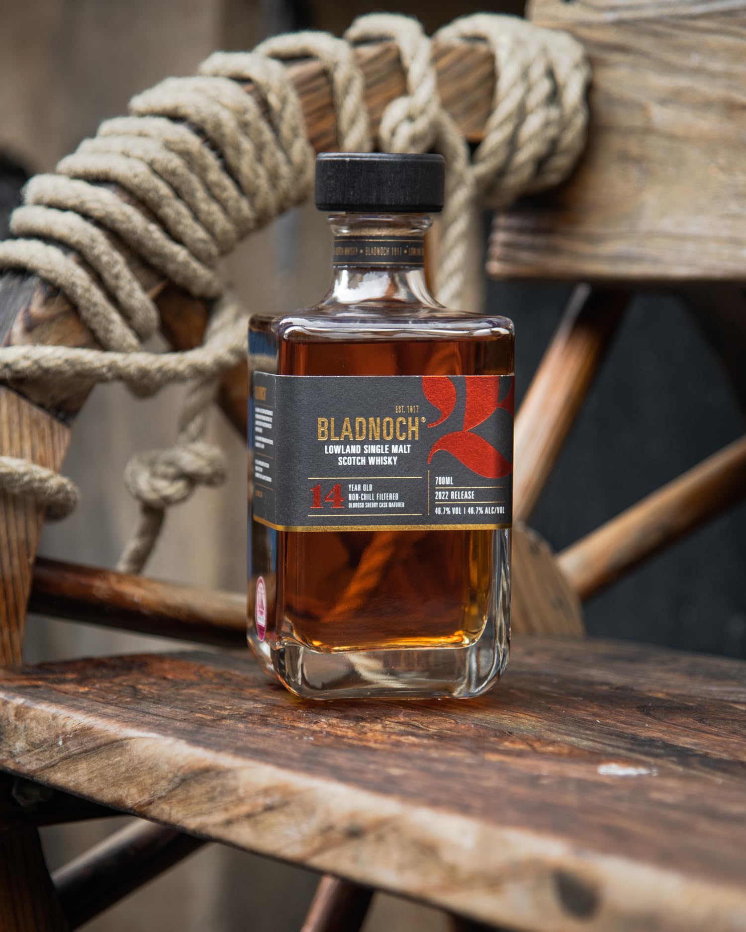 Bladnoch 14 Years Old Lowland Single Malt Oloroso Sherry Cask 46,7% Vol. 0,7l in Geschenkbox