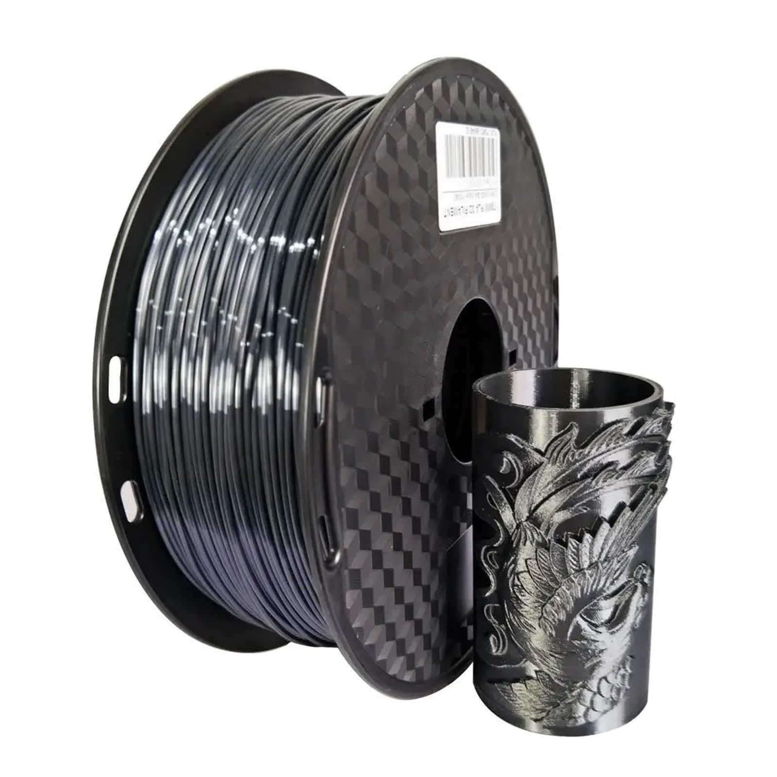 3D-Druckerfilament, 3D-Drucker 1,75 mm PLA-Filament, Seidenroségold, 250 g/500 g/1 kg, glänzendes metallisches Gefühl, 3D-Druckmaterial, seidig Druckfilament(Rose gold 500g)