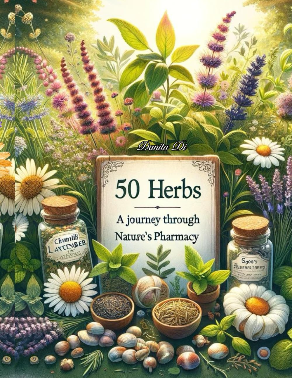 50 Herbs: A journey through nature’s pharmacy: Unlocking the Healing Secrets of the Plant World 50 herbs in history, images, usage, identifying and Cultivating tips