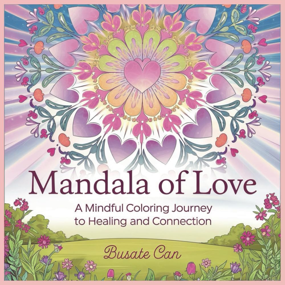 Mandala of Love: A Mindful Coloring Journey to Healing and Connection