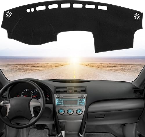 Miniatura 7 de BERKSYDE Tapete para cubierta de salpicadero compatible con Chrysler Town & Country 2011-2016 Town and Country 2011-2020 Dodge Grand Caravan