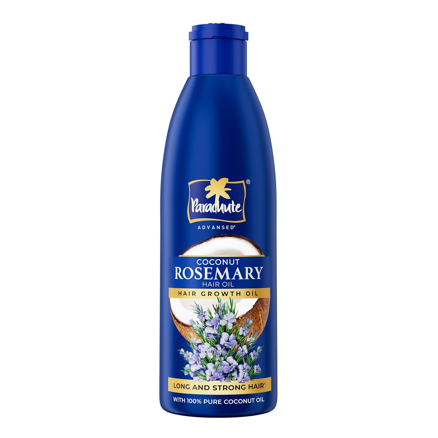 Parachute Advansed Coconut & Rosemary Hair Growth Oil | With Pure Coconut Oil | Nourishment for Growth & Strength, 300ml