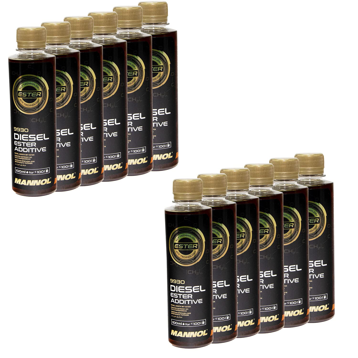Diesel Ester Additive 9930 MANNOL 12 X 250 ml Verschleißschutz Reiniger