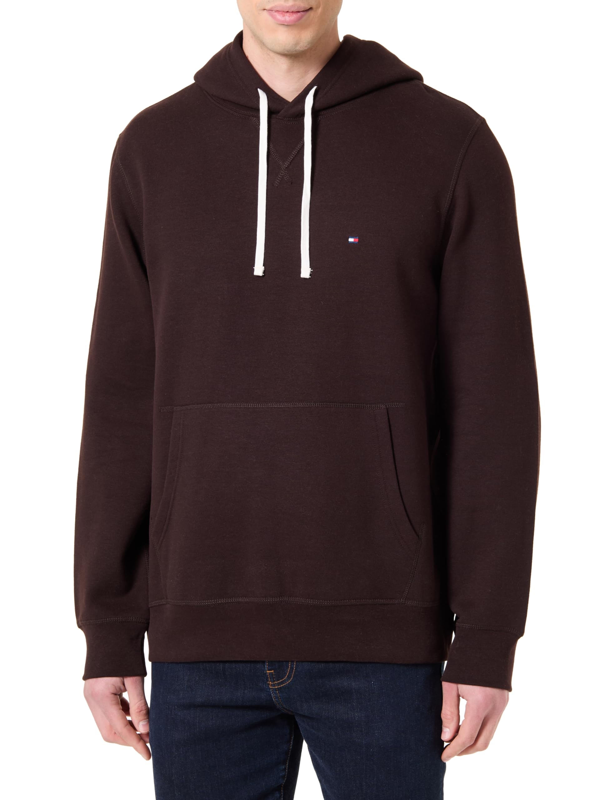 Tommy Hilfiger Herren Hoodie Seasonal Fleece mit Bauchtasche
