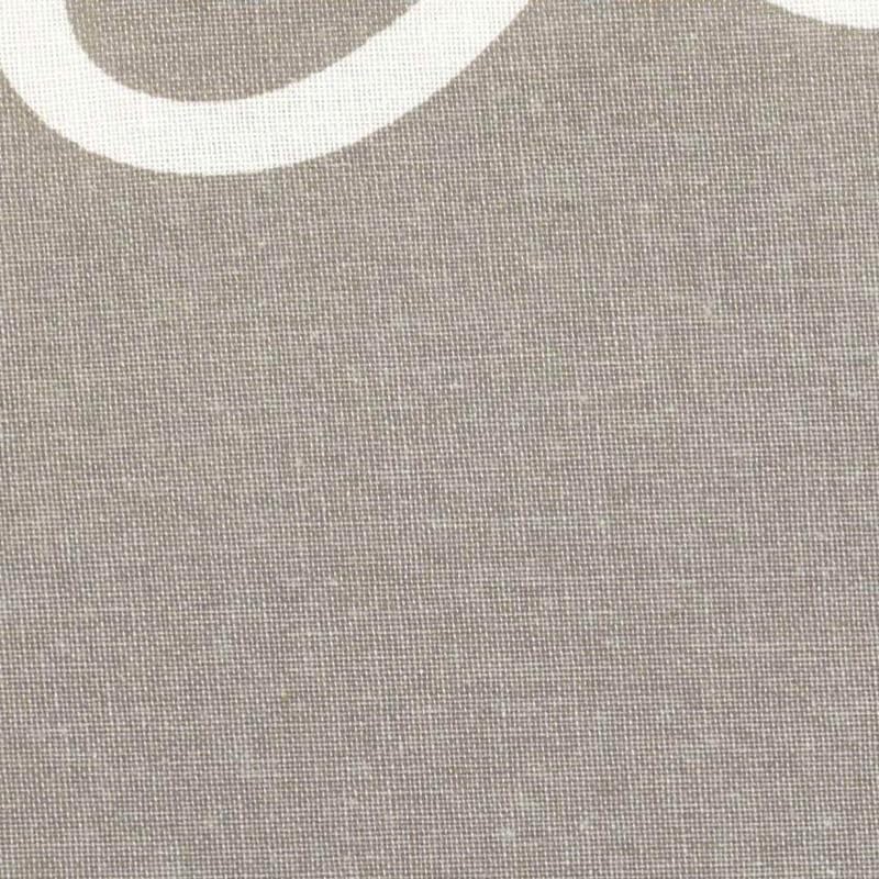 Set | Asymmetrischer Bügelbrettbezug mit Ständer (Farbe: Blumen grau) (A-XXL, Molton)