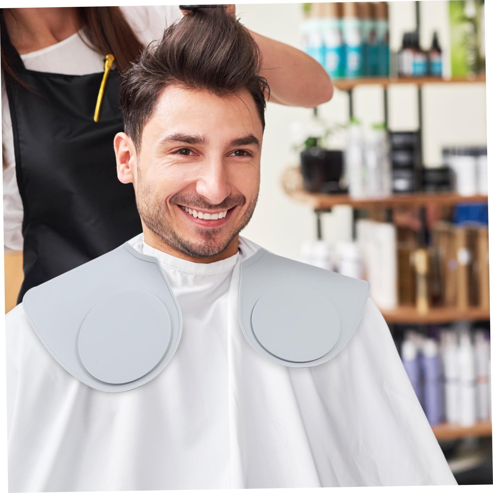 VALICLUD Collare in Silicone per Tintura Chioma, Protettiva Anti-macchia per Salone e Casa, Protegge Abiti e Pelle da Colature