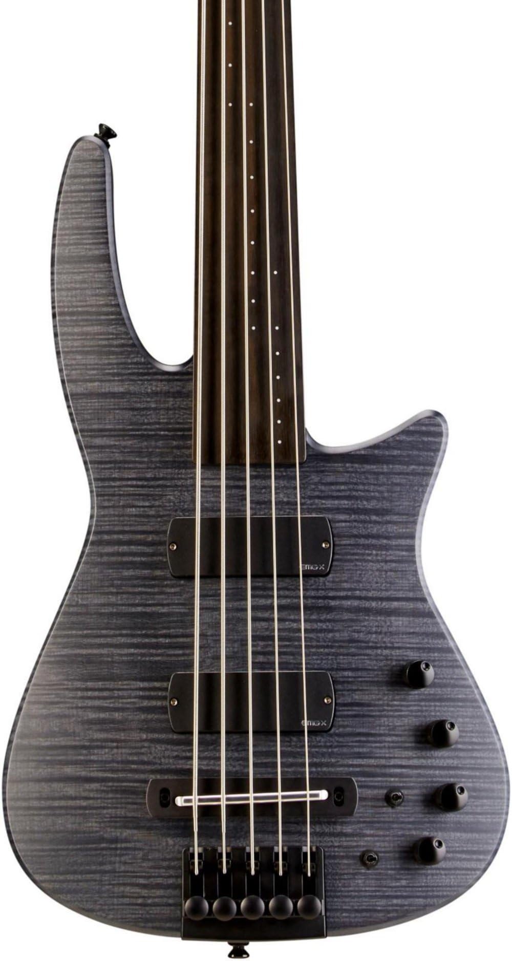 NS CR5-BG-CHS-FL Bass Guitar, Charcoal Satin, Fretless