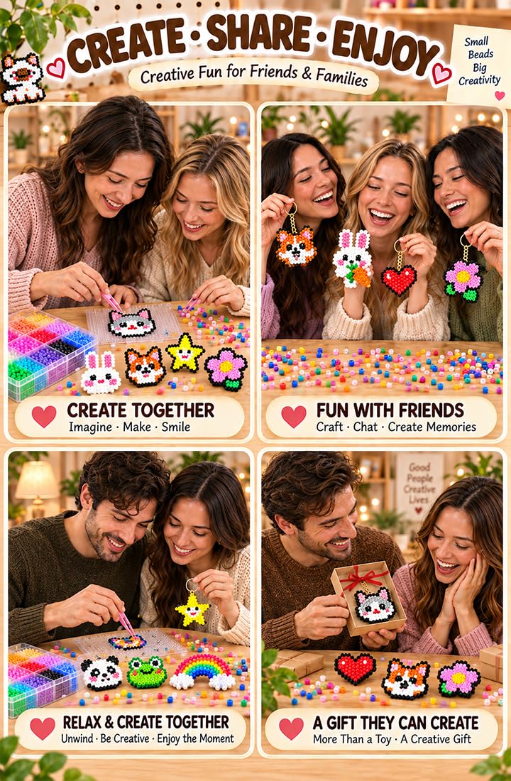 Mini Beads Kit - 38000 Beads, 72 Colors -7 Mini Beads Kit - 38000 Beads, 72 Colors -7