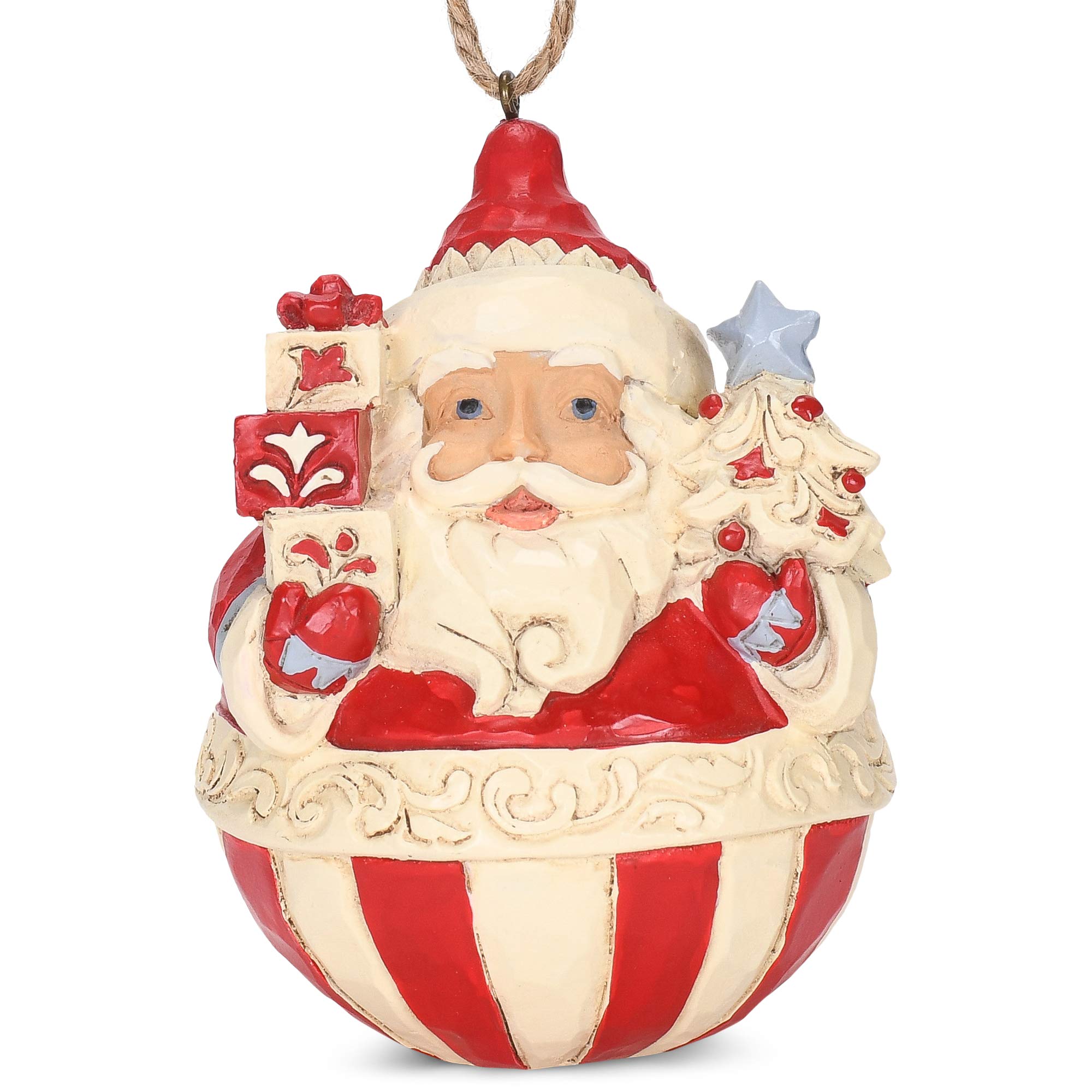 Amazon.co.jp: Enesco Jim Shore Heartwood Creek 北欧ノエル 丸型 
