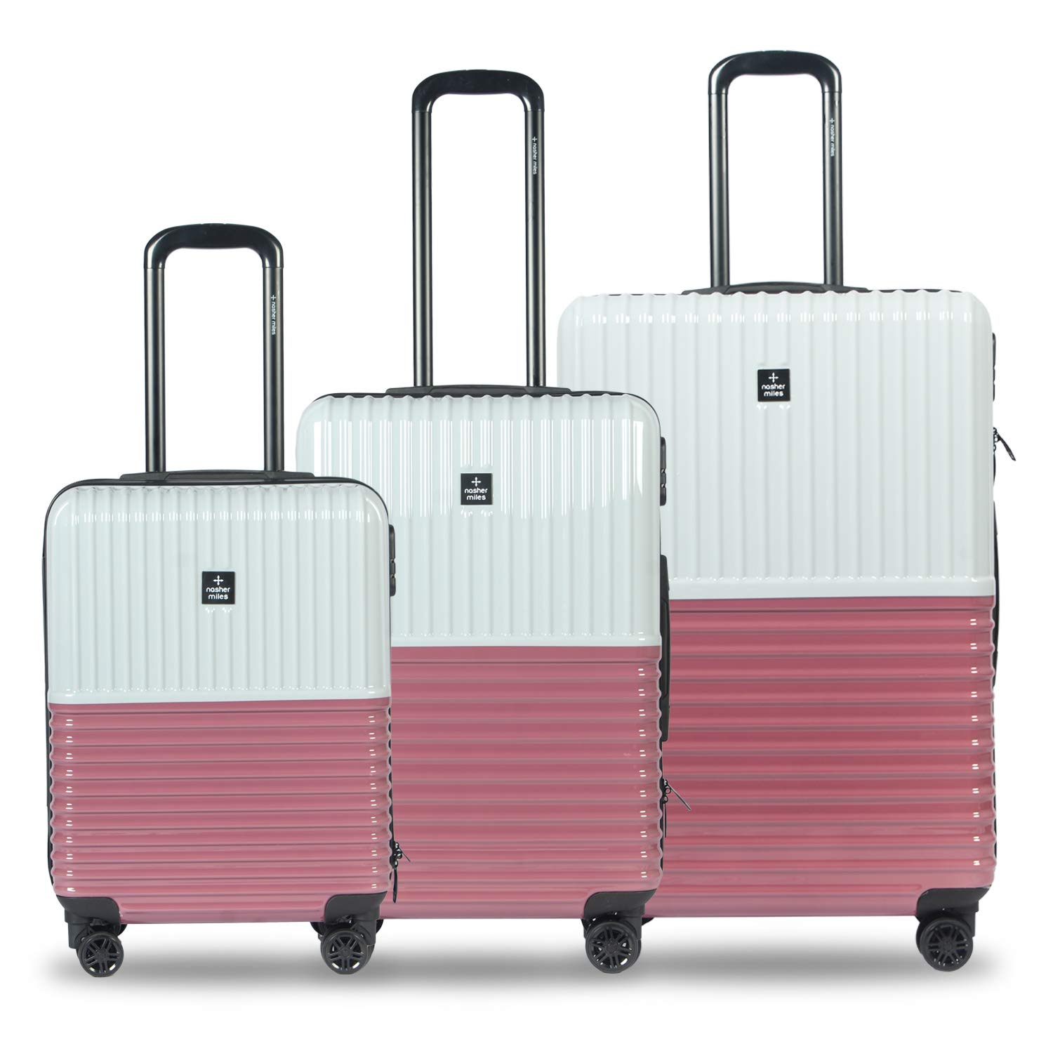 rose gold trolley bag