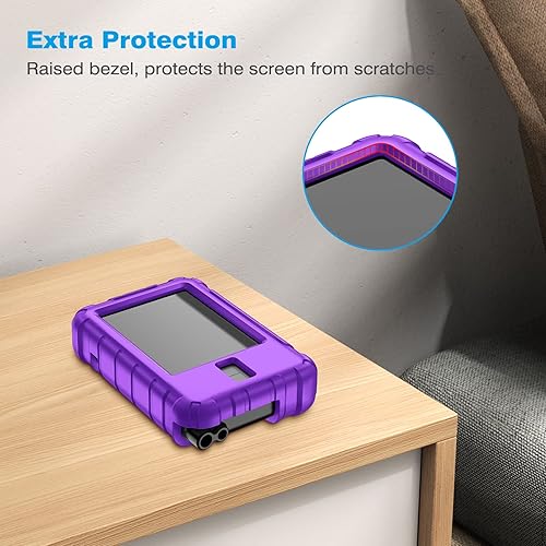 Vista 16 de Funda de silicona para tándem T: Slim X2/T: bombas de insulina delgadas, a prueba de golpes, antideslizante, piel de gel suave con bisel elevado