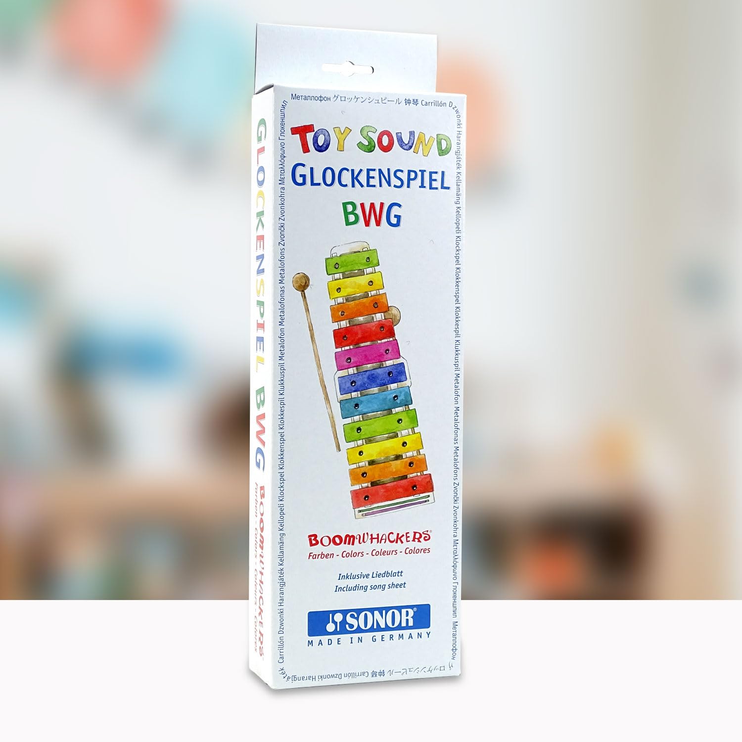 Sonor BWG Boomwhackers - Carillon con custodia