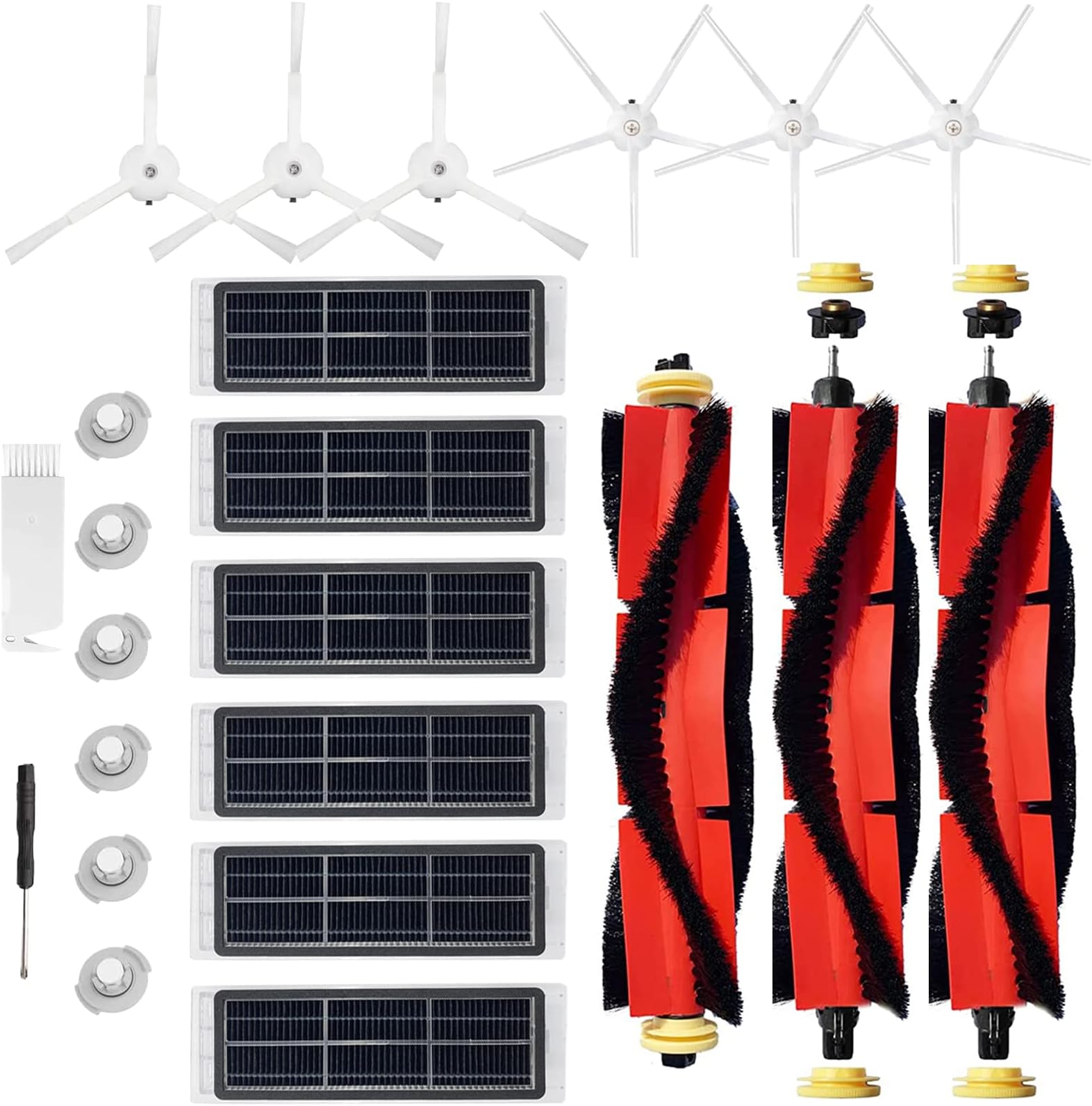 SOFOXYI Replacement Main Brush Cover Parts for Roborock E4