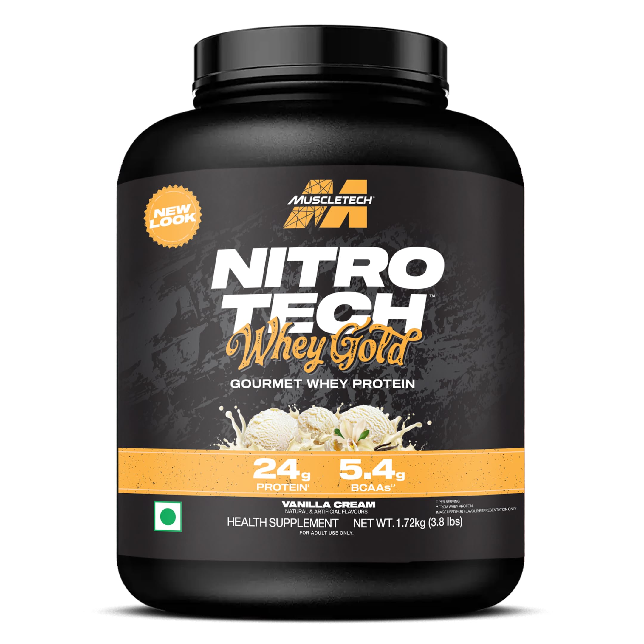 MuscleTech Nitro-Tech Whey Gold Protein Powder | 24 g Protein & 5.4 g BCAAs Per Serving | Supports Lean Muscle & Faster Recovery | Double Rich Chocolate | 450 g — Amazon image 11