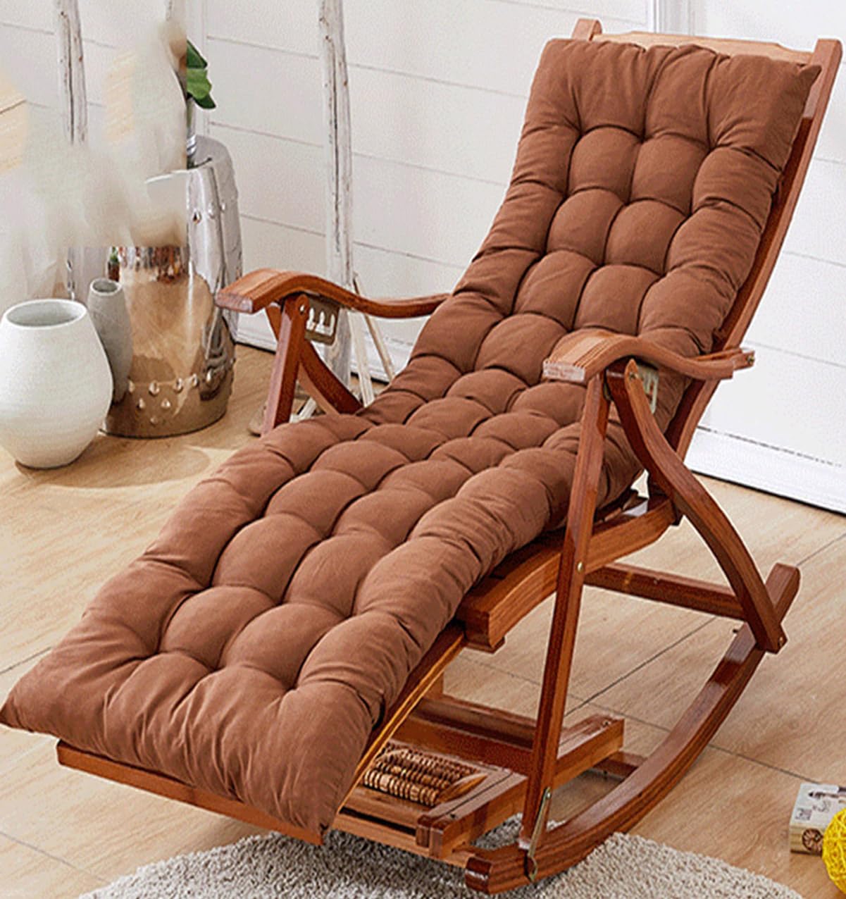 Xpnit Bankkissen Für Gartenbank – Dickes Sitzkissen, 170x50 Cm, Beige, Für Drinnen & Draußen