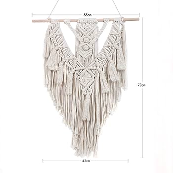 マクラメタペストリー ガーランド Amazon.co.jp: マクラメ織り壁掛けフリンジガーランドバナー
