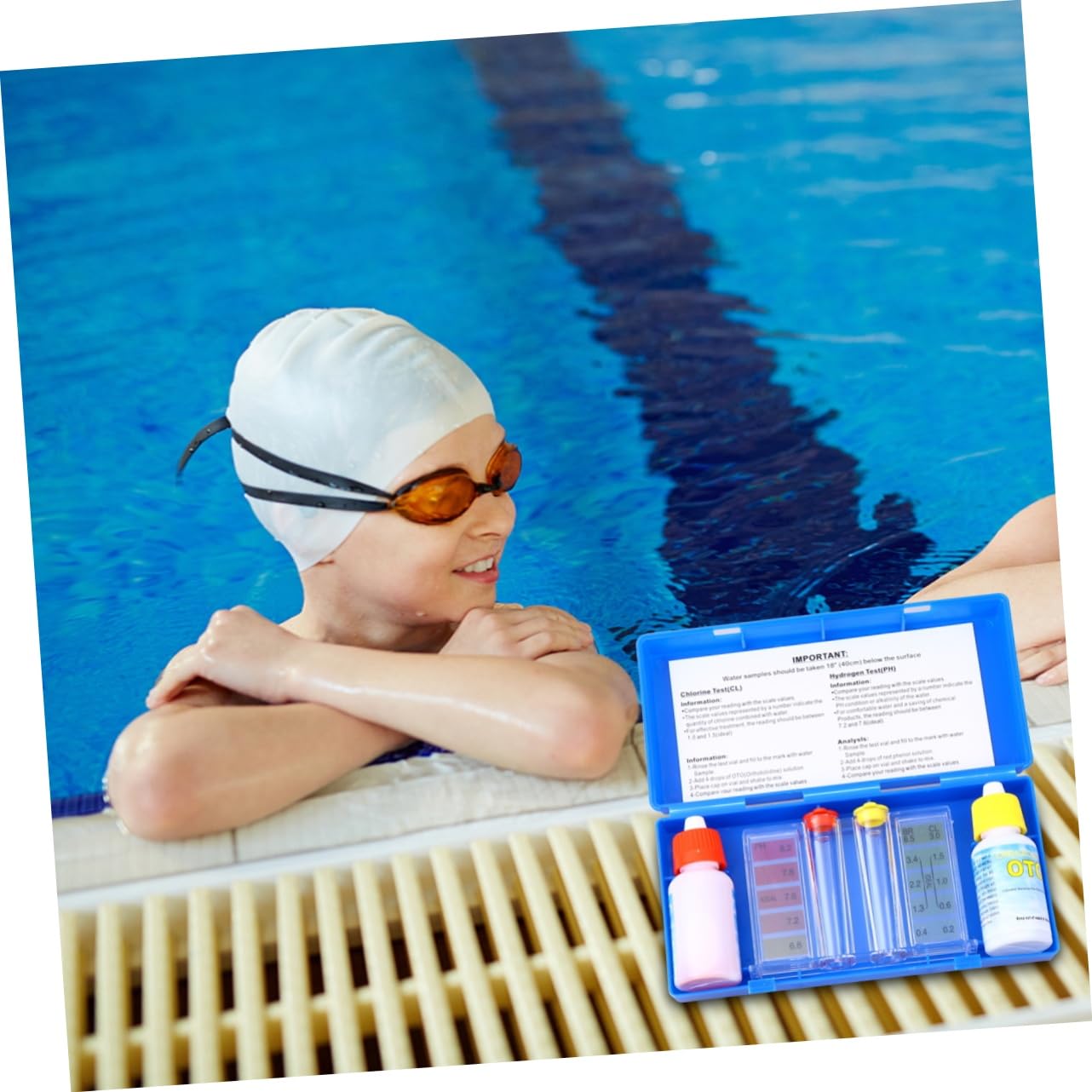 3 Sets Pool Chemistry Test kit spa Water Tester Water Testing kit spa Test kit PH Test Liquid Chemistry Test Solution Spa Water Test Solution Suite Swimming Pool Reagent Test strip/1881