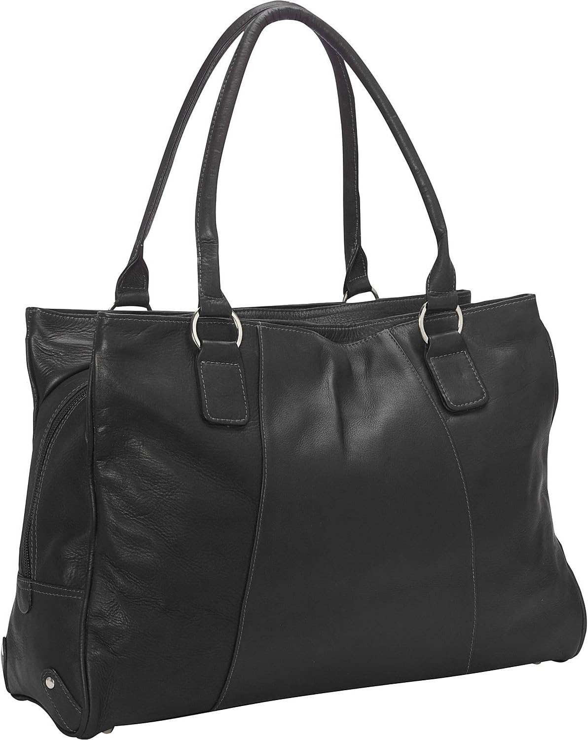 Black Friday 🔥 Piel Leather Laptop Travel Tote, Black, One Size